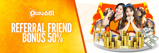 REFERRAL FRIEND BONUS 50%